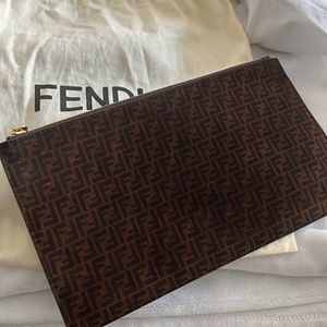 Medium Fendi flat pouch
